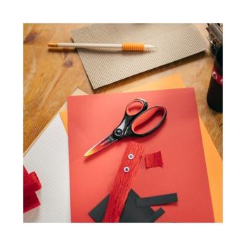 Fiskars Große Kinderschere 15cm Ombre Rot 8+